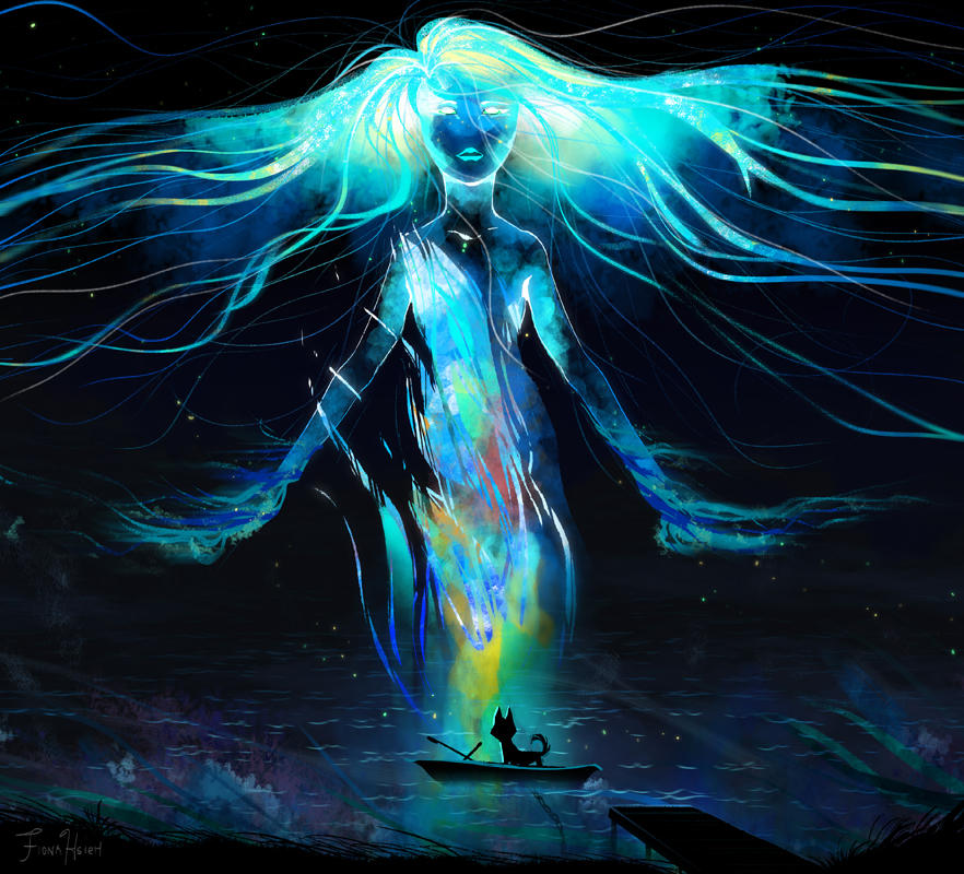 Lake Goddess by FionaHsieh