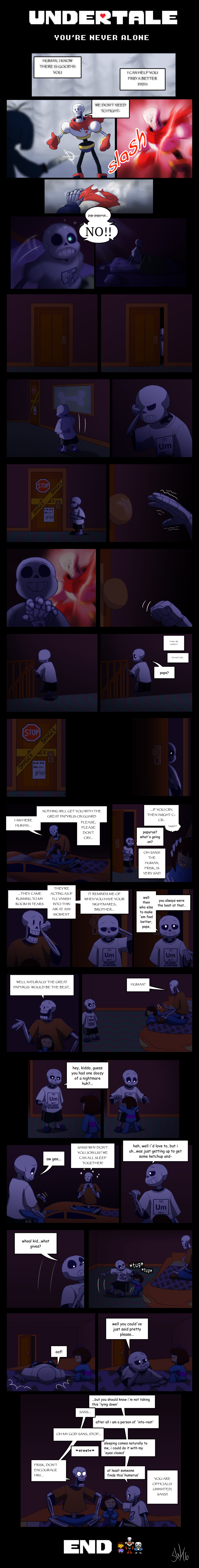Undertale - You're Never Alone by TC-96