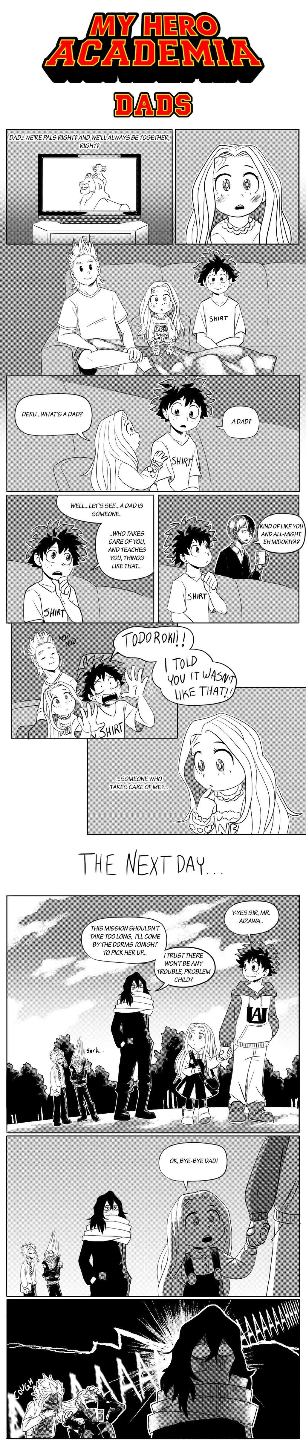Boku no Hero Academia - Dads by TC-96