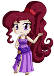Disney Hercules: Chibi Megara by izka-197