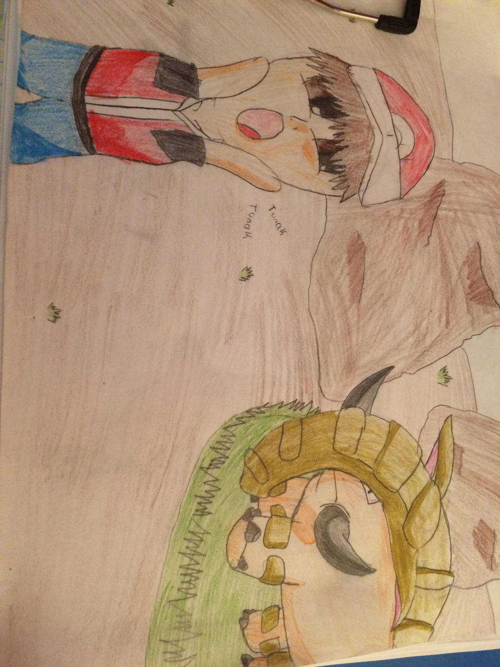 AuSLove catches shiny Donphan: TUNAK TUNAK HYPE by SilverWolfFTW