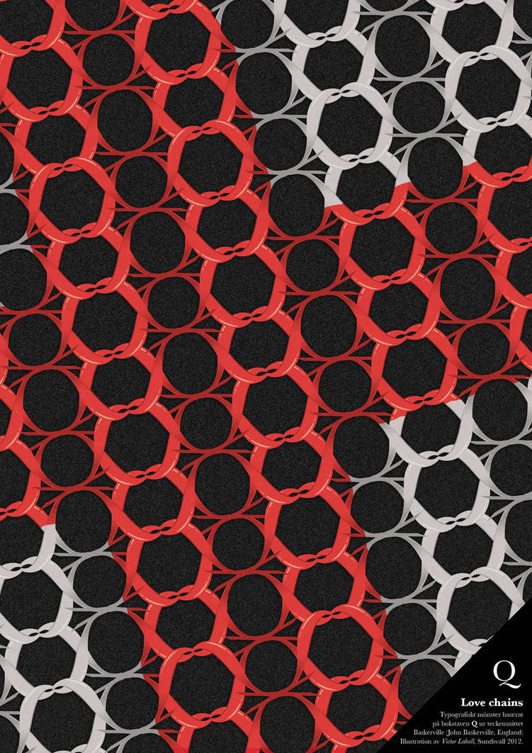 Typographic pattern - Baskerville by vlahall