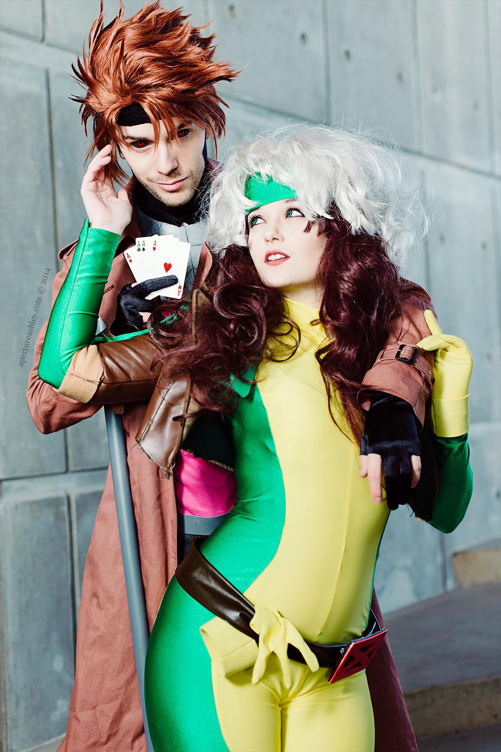 Rogue and Gambit by Hopie-chan