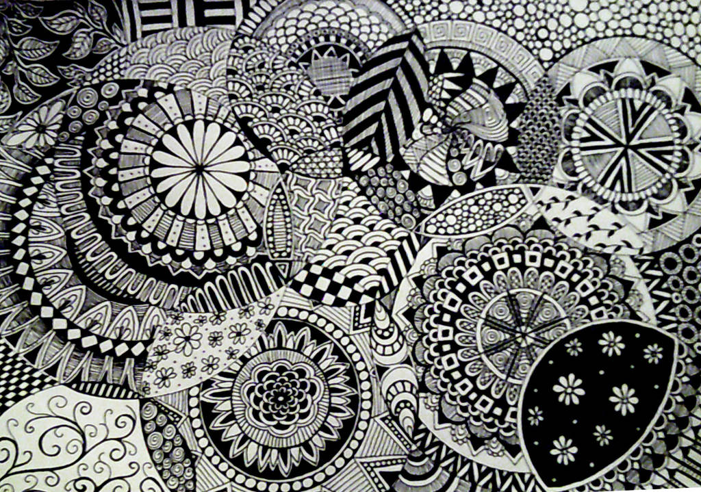 Zentangle Circles by chandelicious on DeviantArt