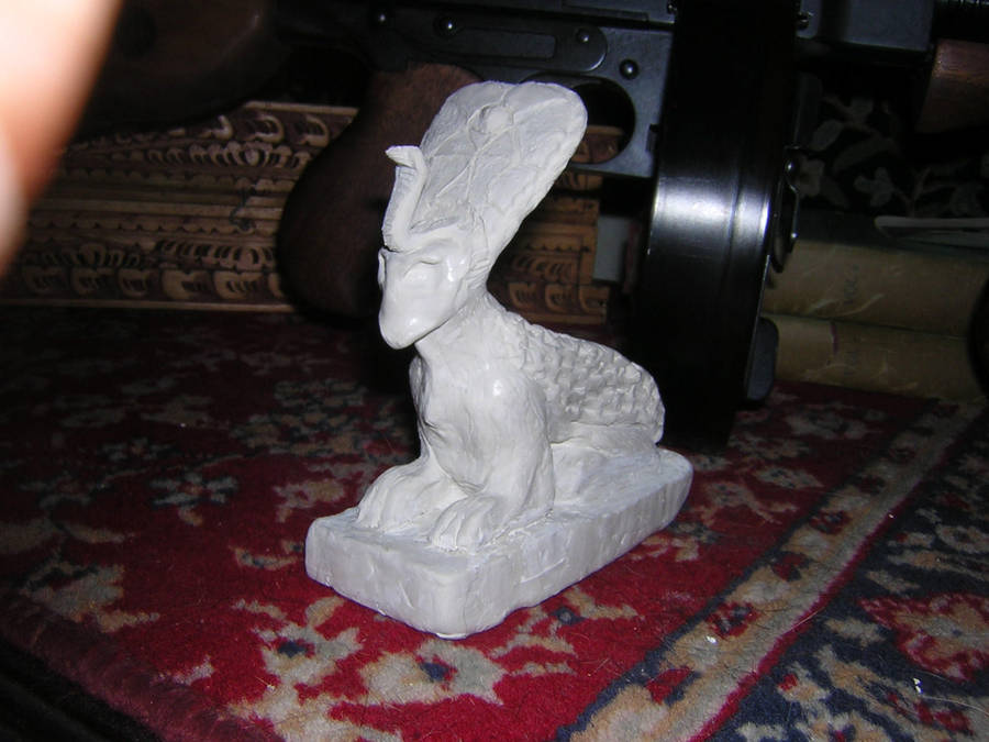 Statue of Nyarlathotep by vonmeer