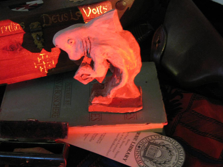 Statue of Dagon by vonmeer