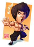 Bruce Lee by Wenart