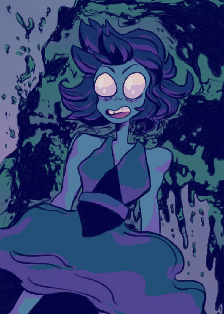i like drawing lapis (and steven universe characters in general??) this was a thing in my sketchbook that a drew a while ago but i liked it so i traced it in sai and colored it yaaaay im still tryi...