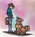 Bad Dog by calicokatt