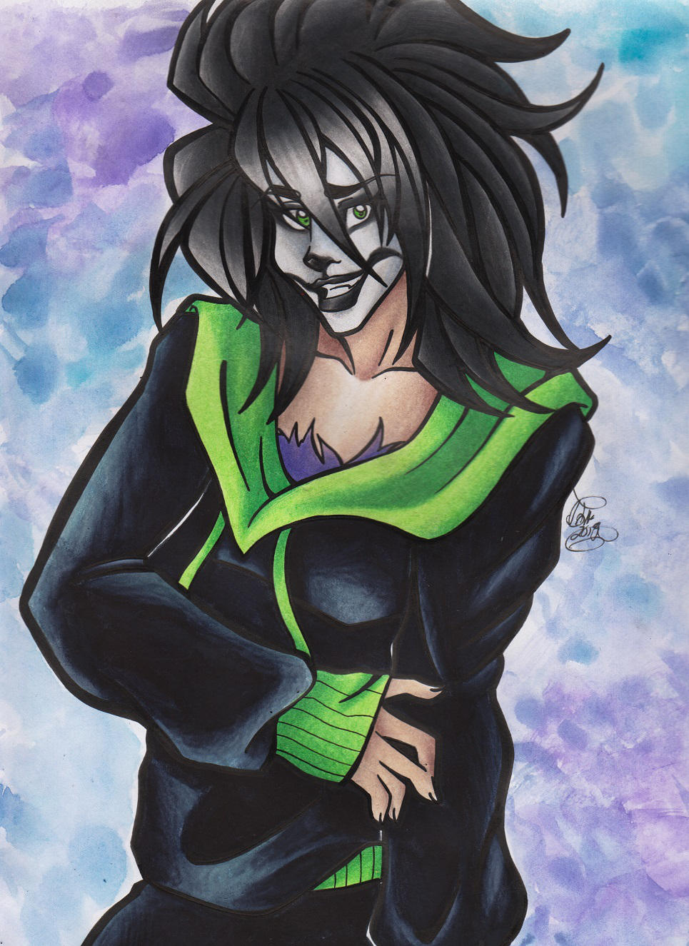 Art Trade With Bethanygamemaster by calicokatt