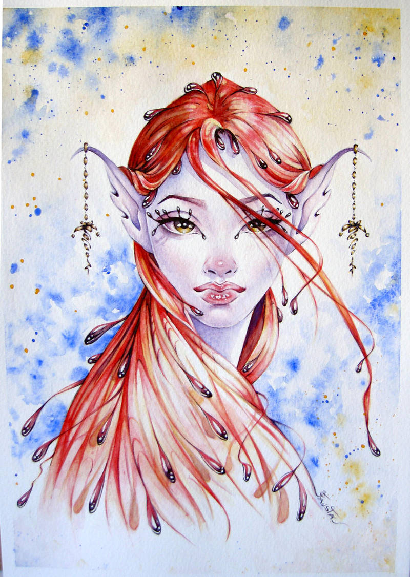 Red hair by Libfly