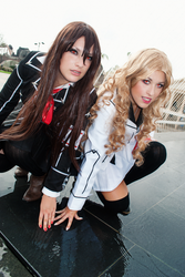 Yuuki And Ruka Vampire Knight Cosplay By Crazymonkey87 On Deviantart