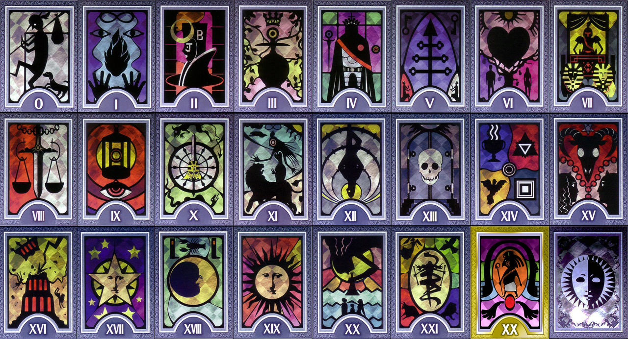 Persona Arcana Cards - Highres by Serafiend