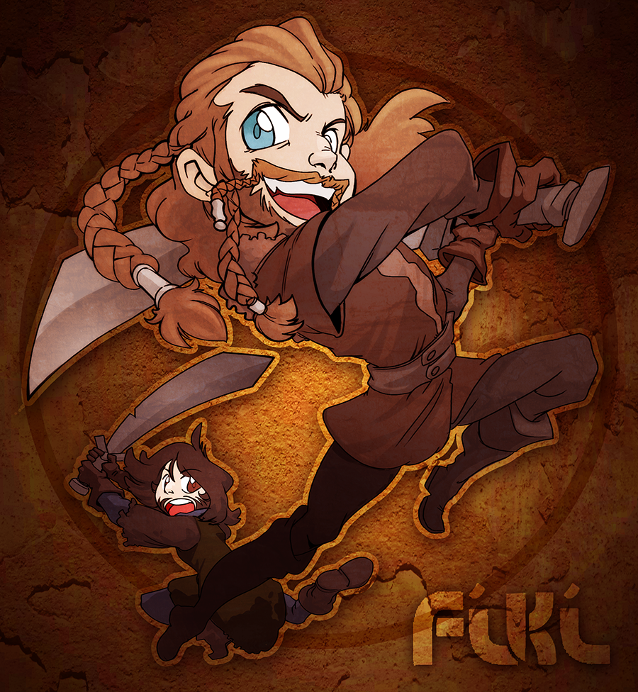 You're Too Easy Bilbo-Kun by Amano-G