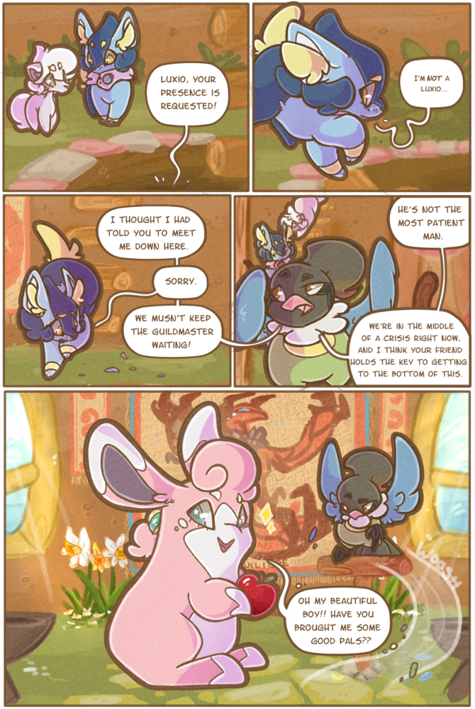 On Borrowed Time: Chapter 2, Page 14 by Wooled