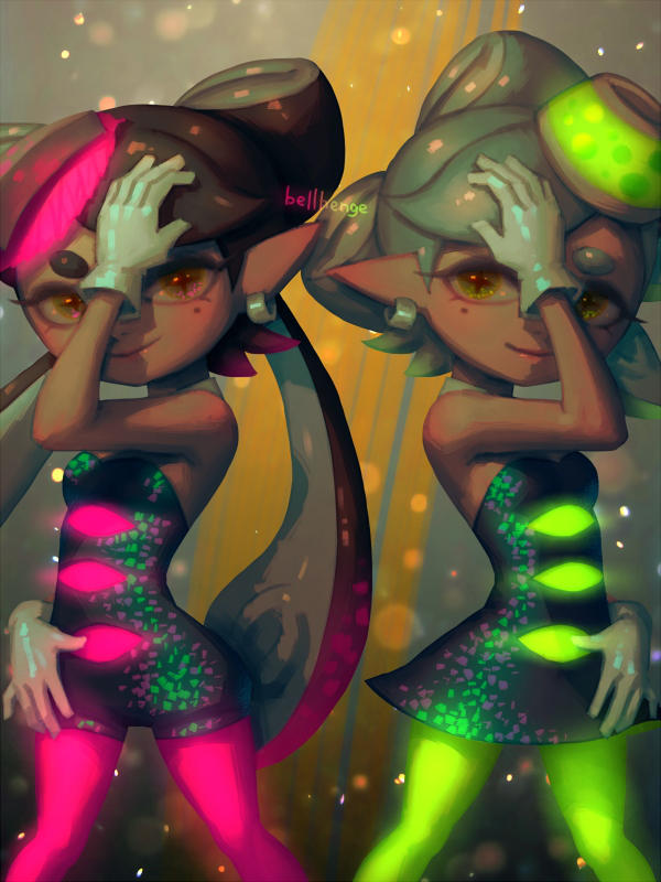 Squid Sisters(2) by bellhenge