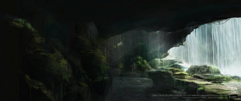 Water Falling by LaminIllustration