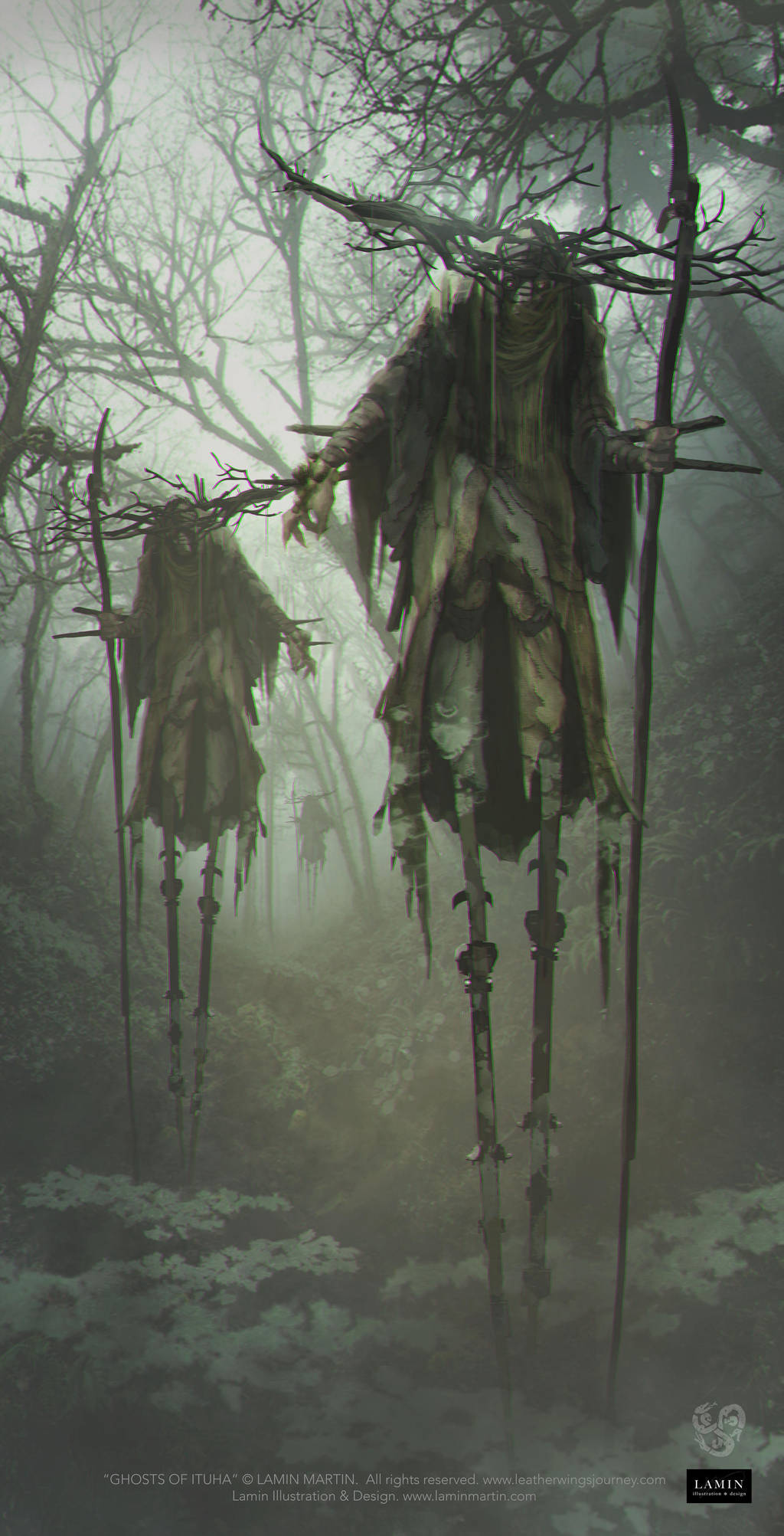 Ghosts of Ituha by LaminIllustration