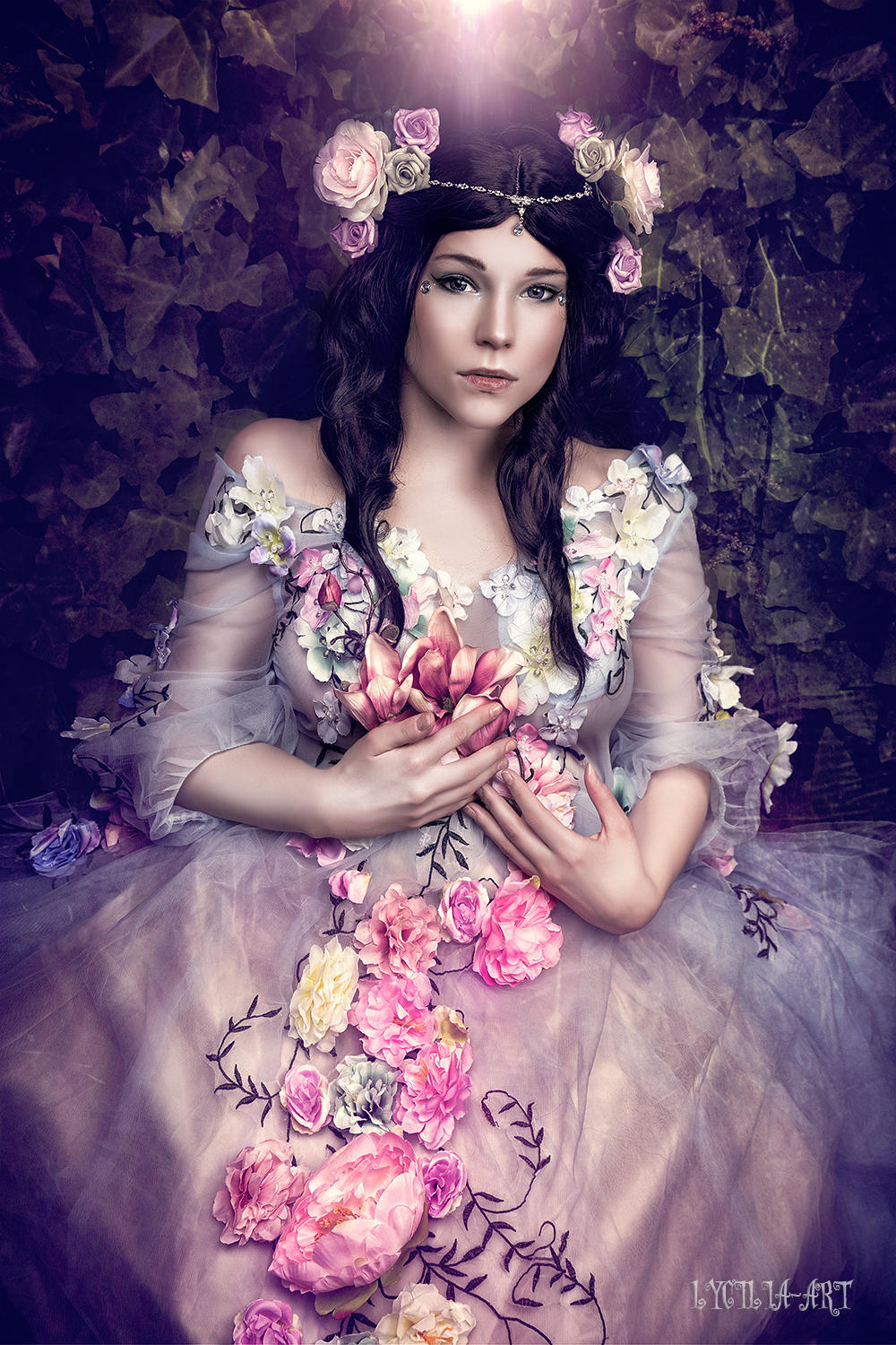 flower fairy by Lycilia