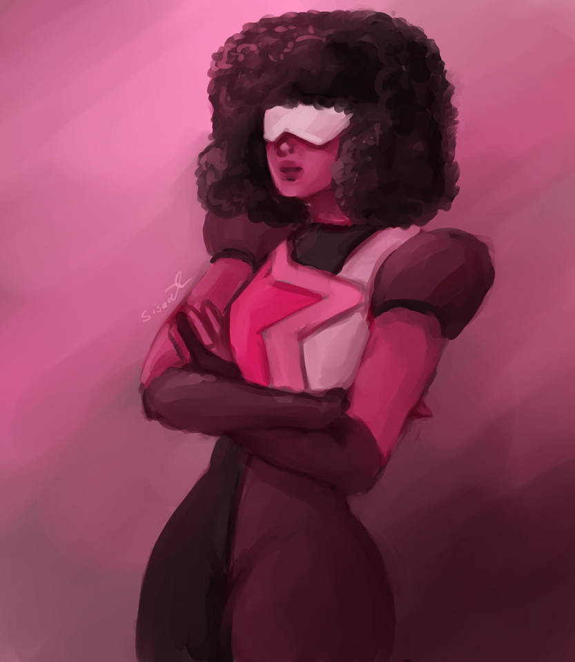 huevember day 10 Garnet from Steven Universe