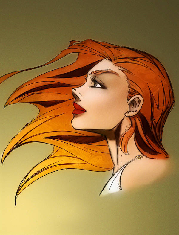 painting in photoshop by stickyredhead