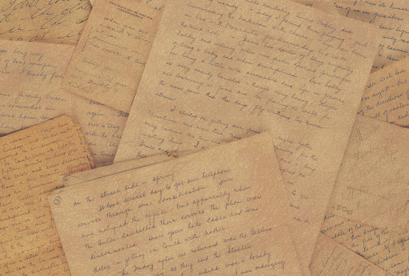 Old Letters Texture by powerpuffjazz