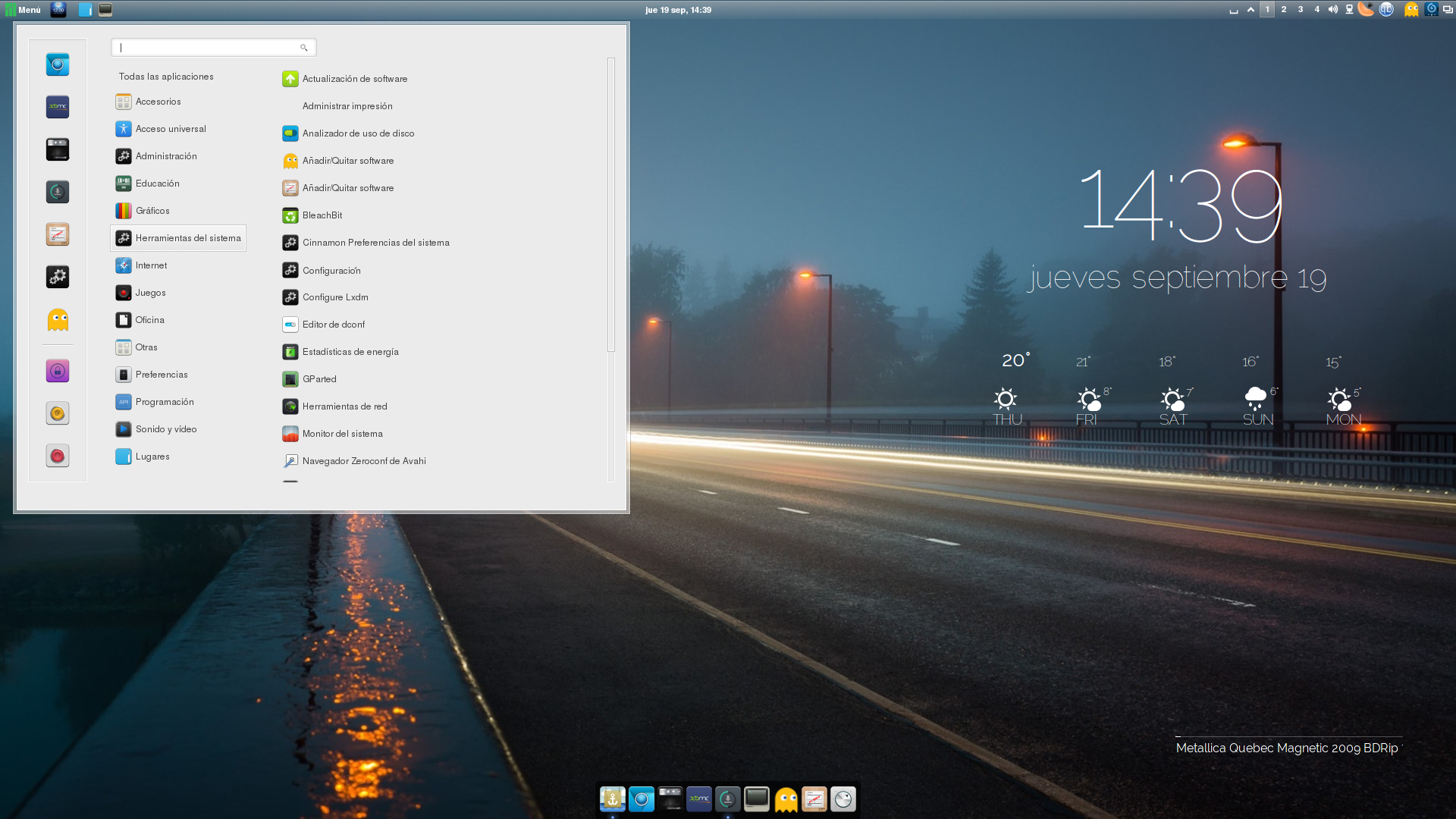 Screenshot Manjaro Linux cinnamon. by jomada74