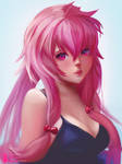Yuno Gasai | The Future Diary by MiraiHikariArt