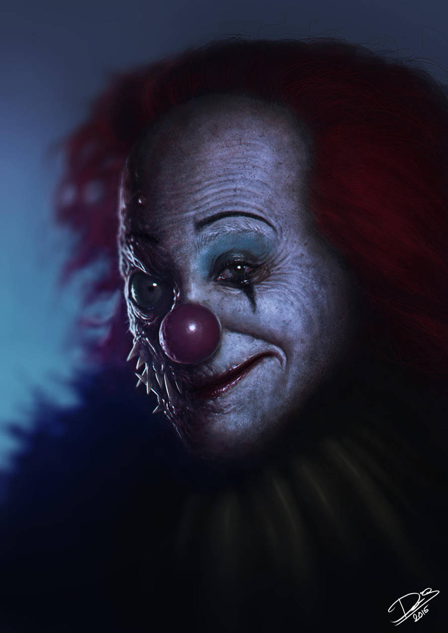 My version of Pennywise by Disse86