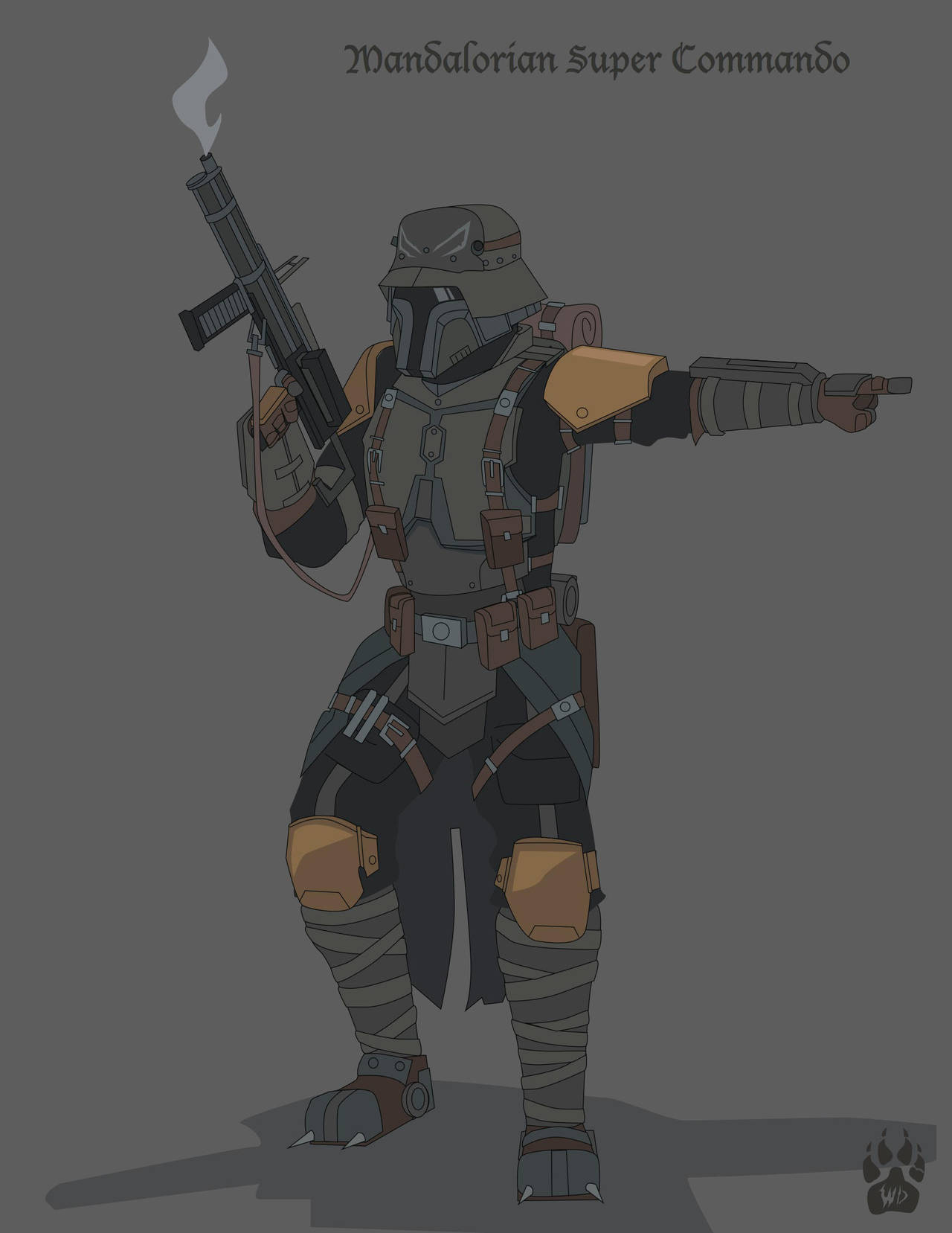 Battlefieldfront - Mandalorian Commando WW1 by Wolfdog ...