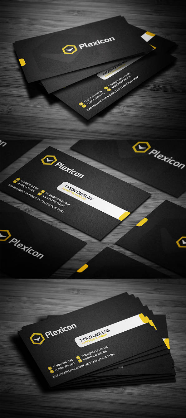 Stylish Business Card by FlowPixel