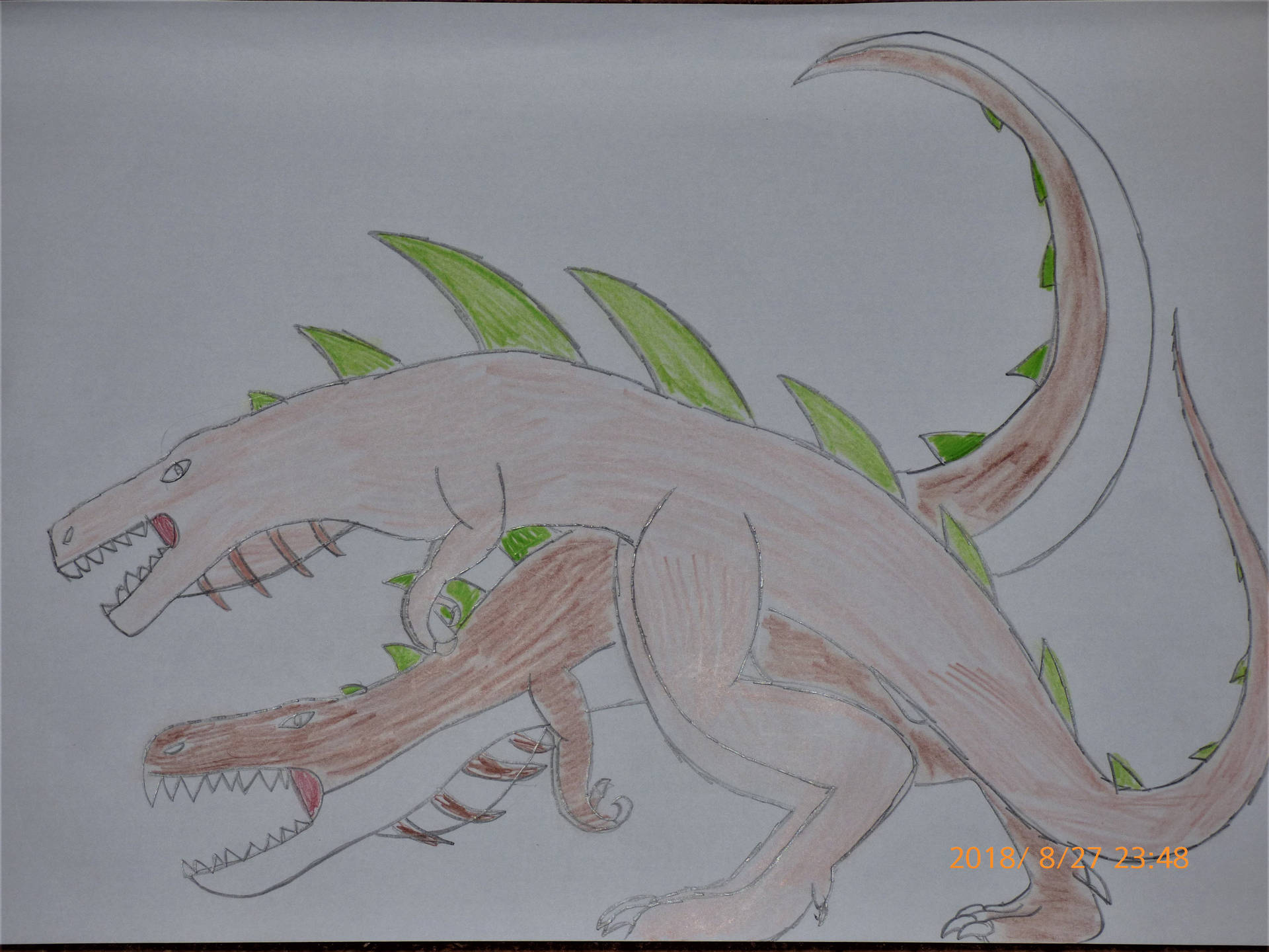 Zilla and Zilla JR by balint2002 on DeviantArt