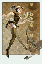 waitress by janaschi