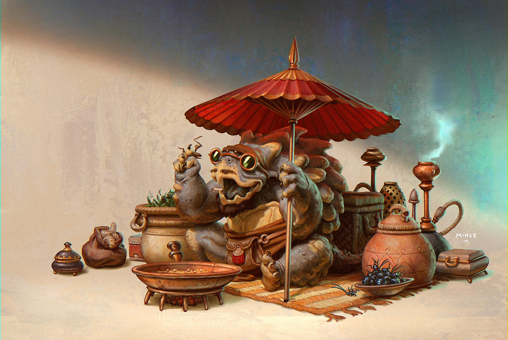 Turtle character design by ATArts