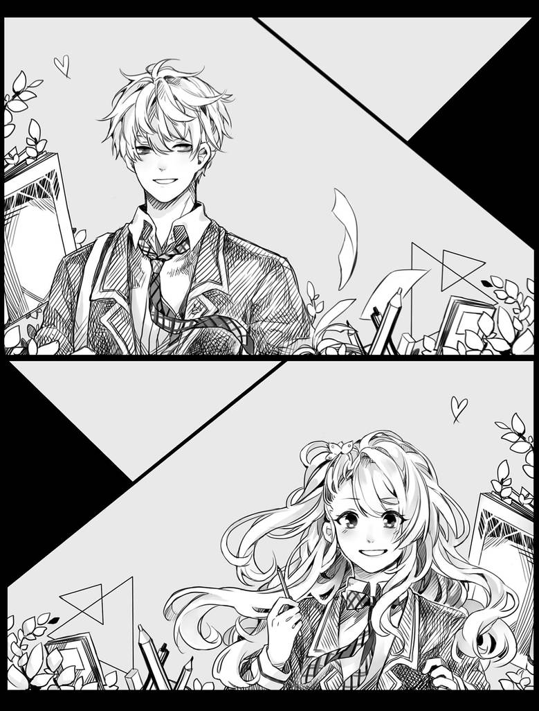 CM: Amako and Kotaro by Kasanray CM: Amako and Kotaro by Kasanray
