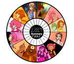 2017 Summary of Art by LeesiGalaxy