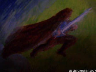 Dragon Fight: Tyran closeup by dchmelik
