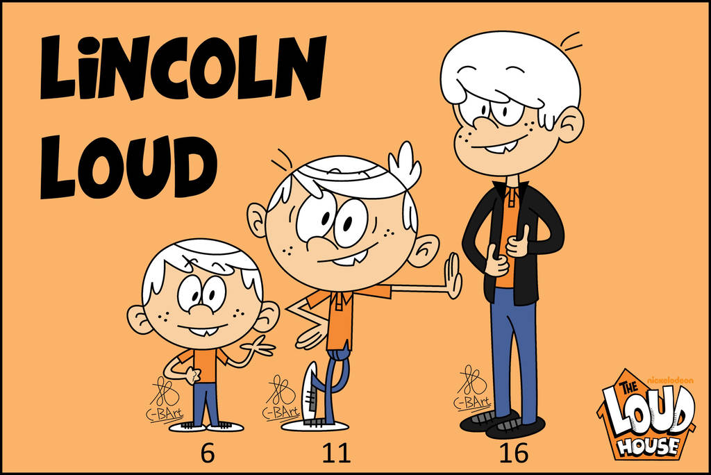 Lincoln Loud growing up! by C-BArt on DeviantArt
