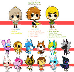 ACNL -- Villagers Of Kakariko by onisuu