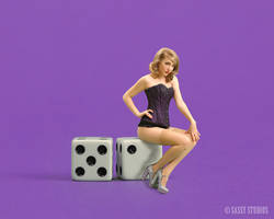 Dice Pin-up by shanna-jones