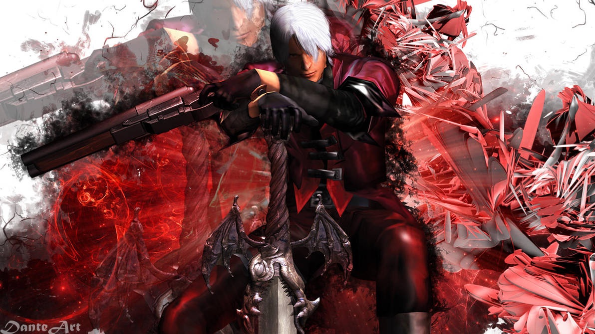 Devil May Cry 1 Dante Wallaper By Danteartwallpapers On Deviantart