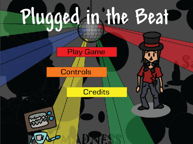 Plugged in the Beat Menu by bookwormy606