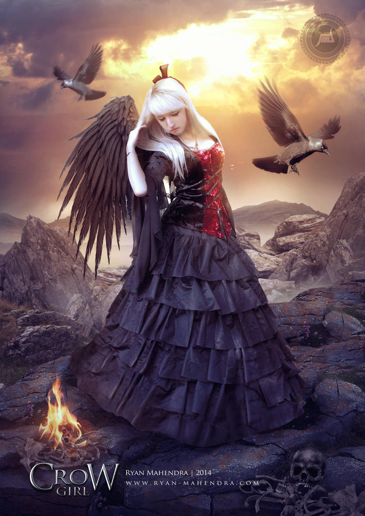 Crow Girl by ryan-mahendra