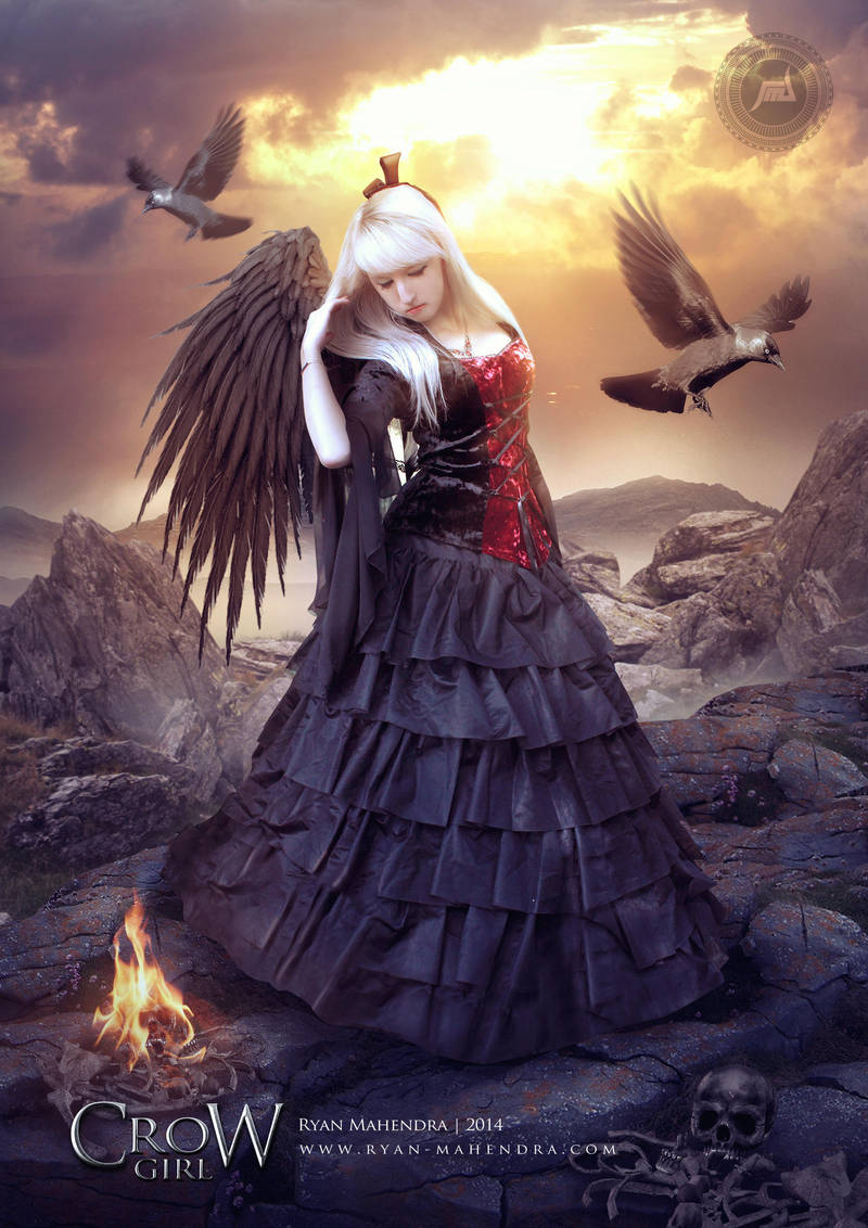 Crow Girl by ryan-mahendra