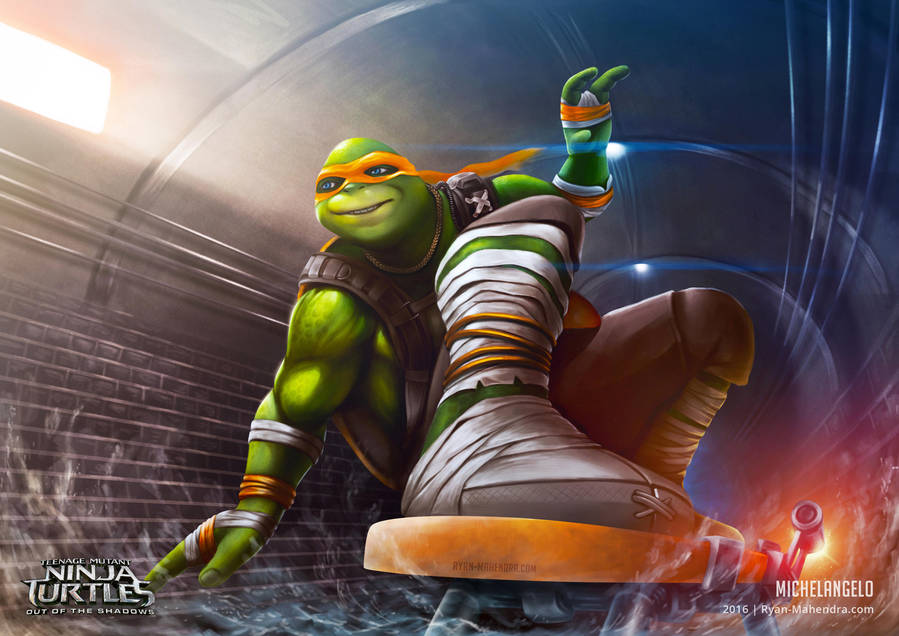 Michelangelo (Mikey) by ryan-mahendra