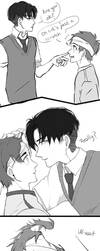 Lucky Break - Ereri - Eren x Levi - PART 3 by EryenArt