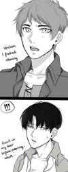 Ereri - Eren x Levi -Minicomic by EryenArt