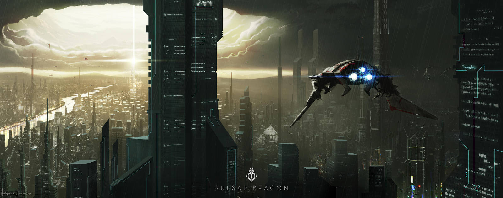 Pulsar Beacon by Alpha-Step
