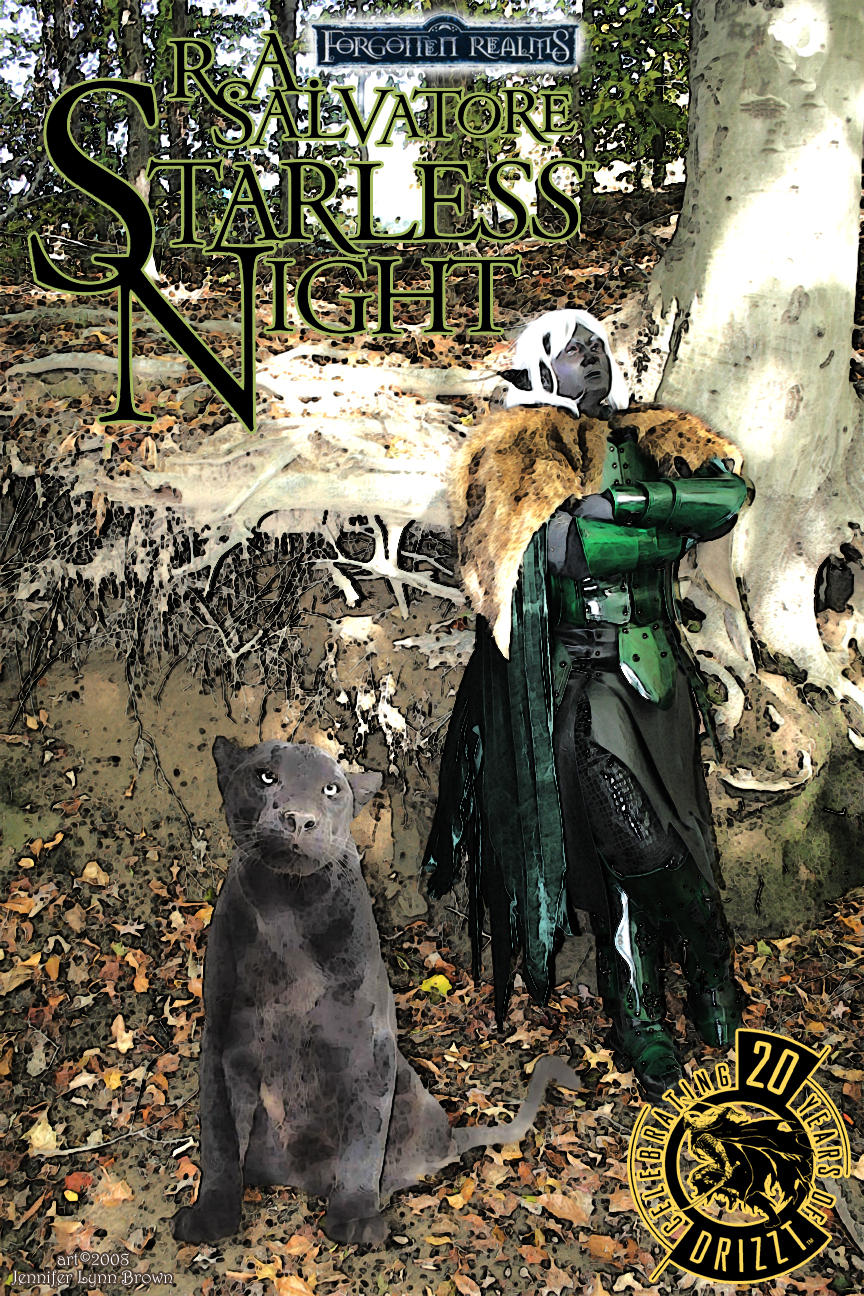 drizzt fanatsy cover by RollerBoyjeremy