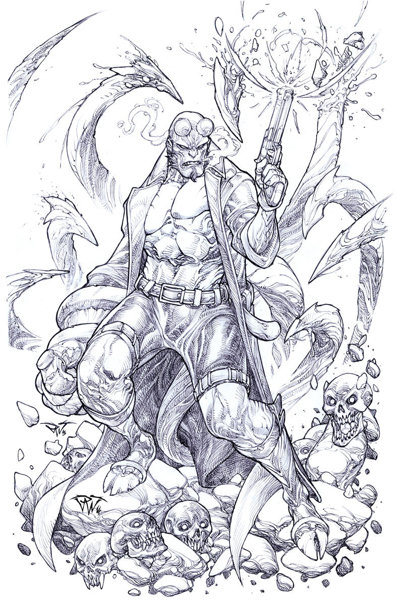 Hellboy by pant